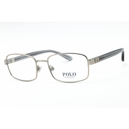 Polo Ralph Lauren Men's Eyeglasses - Semi Shiny Silver Full Rim Frame | 0PH1223 9466 ,