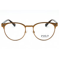 Polo Ralph Lauren Men's Eyeglasses - Semi Shiny Brass Metal Phantos | 0PH1226 9324 ,