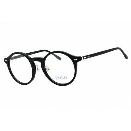 Polo Ralph Lauren Unisex Eyeglasses - Black Plastic Round Full Rim | 0PH2260F 5001 ,