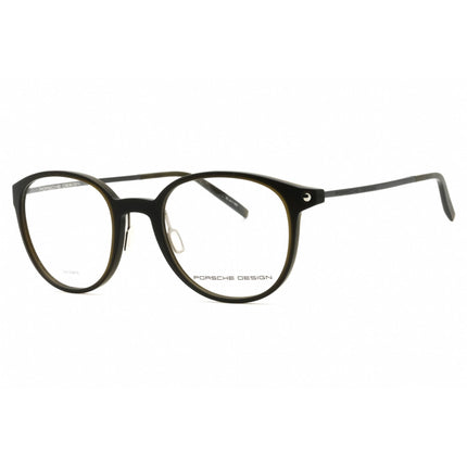 Porsche Men's Eyeglasses - Green Plastic Full Rim Frame Clear Demo Lens | P8335 C ,