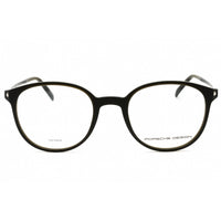 Porsche Men's Eyeglasses - Green Plastic Full Rim Frame Clear Demo Lens | P8335 C ,
