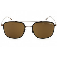 Porsche Men's Sunglasses - Brown Lens Titanium Pilot Shape Full Rim Frame | P8940 D ,