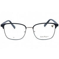 Salvatore Ferragamo Men's Eyeglasses - Light Ruthenium/Blue Metal Frame | SF2225 021 ,