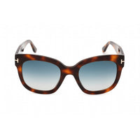 Tom Ford Women's Sunglasses - Blonde Havana Acetate Cat Eye Full Rim | FT0613 53W ,