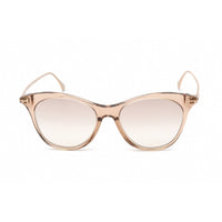 Tom Ford Women's Sunglasses - Shiny Light Brown Acetate Cat Eye Full Rim | FT0662 45G ,