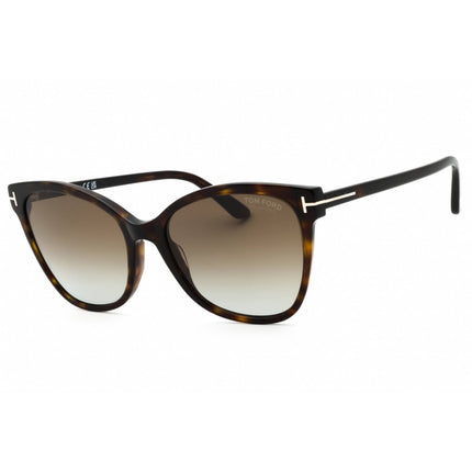 Tom Ford Women's Sunglasses - Dark Havana Acetate Cat Eye Full Rim | FT0844 ANI 52H ,