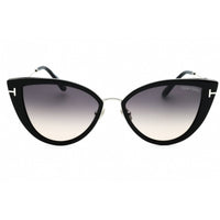Tom Ford Women's Sunglasses - Shiny Black Acetate Cat Eye Full Rim Frame | FT0868 01B ,