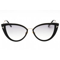 Tom Ford Women's Sunglasses - Shiny Black Acetate Cat Eye Full Rim Frame | FT0868 01C ,