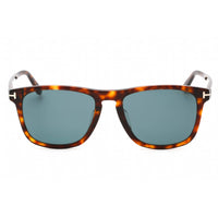 Tom Ford Men's Sunglasses - Red Havana Acetate Square Full Rim Frame | FT0930-F 54V ,