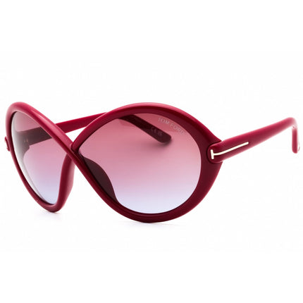 Tom Ford Women's Sunglasses - Shiny Fuxia Oversized Shape Full Rim Frame | FT1070 75Y ,