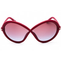 Tom Ford Women's Sunglasses - Shiny Fuxia Oversized Shape Full Rim Frame | FT1070 75Y ,