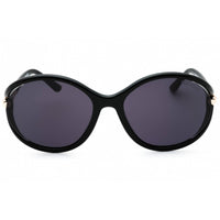 Tom Ford Women's Sunglasses - Shiny Black Cat Eye Shape Full Rim Frame | FT1090 01A ,