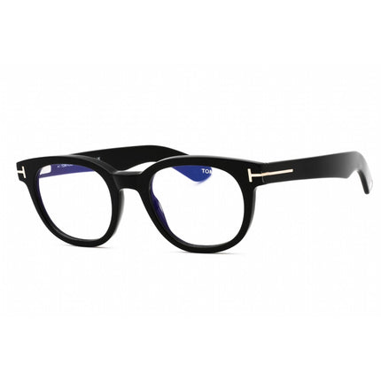 Tom Ford Men's Eyeglasses - Shiny Black Acetate Square Full Rim Frame | FT5807-B 001 ,
