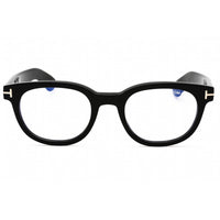Tom Ford Men's Eyeglasses - Shiny Black Acetate Square Full Rim Frame | FT5807-B 001 ,
