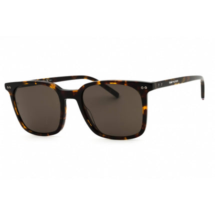 Tommy Hilfiger Men's Sunglasses - Havana Plastic Square Full Rim | TH 1938/S 0086 IR ,