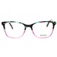 Tous Women's Eyeglasses - Grey Havana/Pink Acetate Cat Eye Full Rim | VTOB30 0GL9 ,
