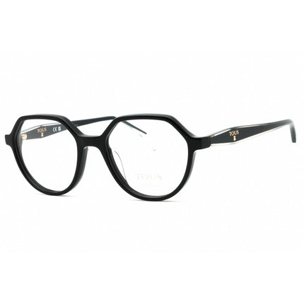 Tous Women's Eyeglasses - Shiny Black Acetate Phantos Full Rim Frame | VTOB56L 0700 ,