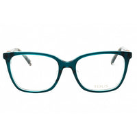 Tous Women's Eyeglasses - Green/Transparent Green Acetate Square Frame | VTOB64 09DA ,