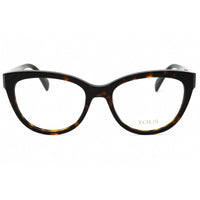 Tous Women's Eyeglasses - Shiny Havana Acetate Cat Eye Full Rim Frame | VTOB67 0722 ,