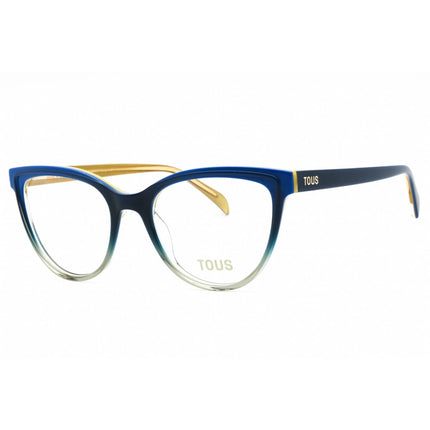 Tous Women's Eyeglasses - Brown/Fading Brown Acetate Cat Eye Full Rim | VTOC16 09G8 ,