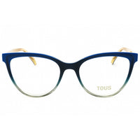 Tous Women's Eyeglasses - Brown/Fading Brown Acetate Cat Eye Full Rim | VTOC16 09G8 ,