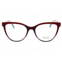 Tous Women's Eyeglasses - Wisteria/Fuchsia/Burgundy Cat Eye Full Rim | VTOC16 09G9 ,