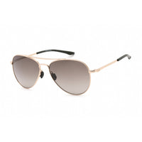 Under Armour Men's Sunglasses - Light Gold Metal Aviator Frame | UA 0007/G/S 03YG HA ,