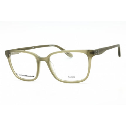 Under Armour Unisex Eyeglasses - Matte Green Plastic Square Frame | UA 5035 0DLD 00 ,