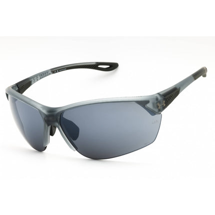 Under Armour Men's Sunglasses - Matte Grey Plastic Half Rim Frame | UA COMPETE 0RIW QI ,