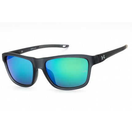 Under Armour Men's Sunglasses - Crystal Grey Square Full Rim | UA RUMBLE/F 063M V8 ,
