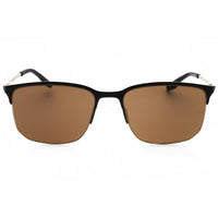 Under Armour Men's Sunglasses - Black Gold Metal Square Frame | UA STREAK/G 02M2 ZM ,