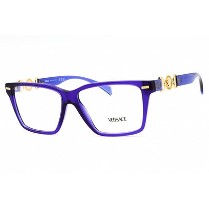 Versace Women's Eyeglasses - Purple Plastic Square Shape Full Rim Frame | 0VE3335 5419 ,