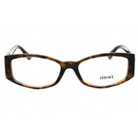 Versace Women's Eyeglasses - Havana Plastic Oval Shape Full Rim Frame | 0VE3343 5429 ,