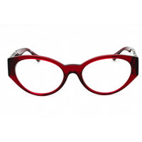 Versace Women's Eyeglasses - Bordeaux Transparent Cat Eye Shape Frame | 0VE3345 5430 ,