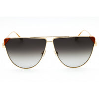 Victoria Beckham Women's Sunglasses - Gold Metal Aviator Full Rim Frame | VB239S 222 ,