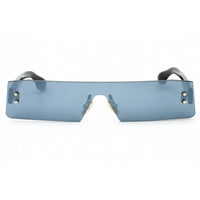 Victoria Beckham Women's Sunglasses - Black Acetate Shield Rimless Frame | VB241S 001 ,