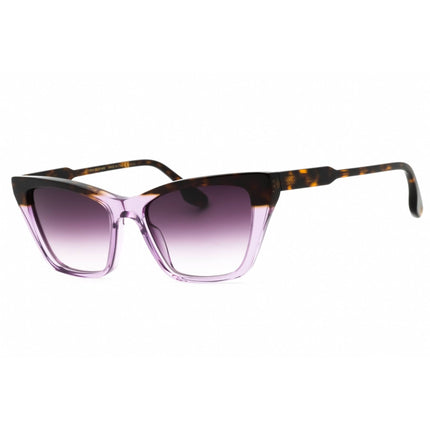 Victoria Beckham Women's Sunglasses - Havana Purple Cat Eye Shape Frame | VB638S 223 ,