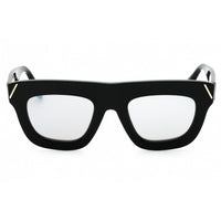 Victoria Beckham Women's Sunglasses - Black Acetate Rectangular Full Rim | VB642S 040 ,