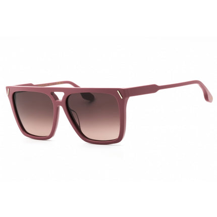 Victoria Beckham Women's Sunglasses - Rose Acetate Square Full Rim Frame | VB648S 601 ,