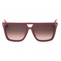 Victoria Beckham Women's Sunglasses - Rose Acetate Square Full Rim Frame | VB648S 601 ,