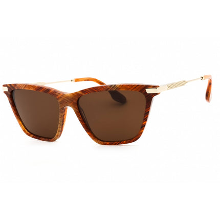 Victoria Beckham Women's Sunglasses - Amber Horn Acetate Cat Eye Frame | VB663S 238 ,