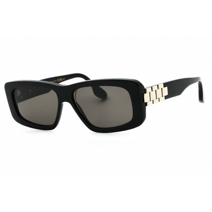 Victoria Beckham Women's Sunglasses - Black Acetate Rectangular Full Rim | VB669S 001 ,