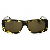 Victoria Beckham Women's Sunglasses - Black Yellow Havana Rectangular | VB669S 012 ,