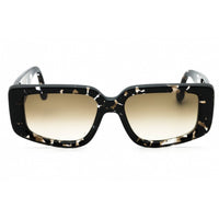 Victoria Beckham Women's Sunglasses - Black Havana Rectangular Full Rim | VB670S 010 ,