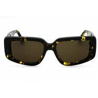 Victoria Beckham Women's Sunglasses - Black Yellow Havana Rectangular | VB670S 012 ,