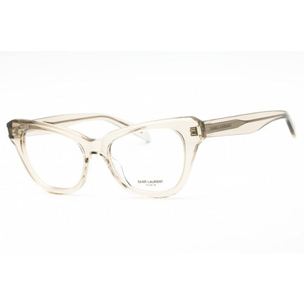 Yves Saint Laurent Women's Eyeglasses - Pink Acetate Cat Eye Full Rim | SL 472 005 ,