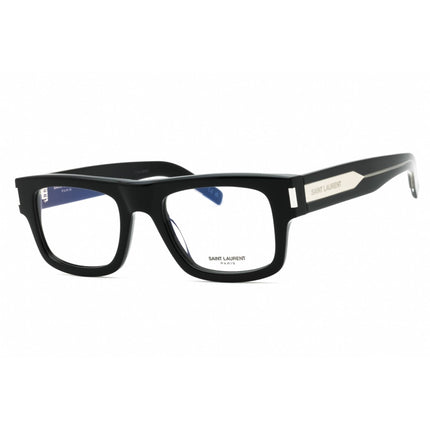 Yves Saint Laurent Men's Eyeglasses - Black Acetate Square Full Rim Frame | SL 574 001 ,