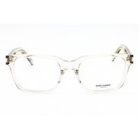 Yves Saint Laurent Unisex Eyeglasses - Beige Acetate Cat Eye Full Rim | SL 621 003 ,