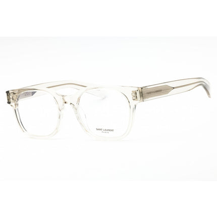 Yves Saint Laurent Women's Eyeglasses - Beige Acetate Square Full Rim | SL 722 008 ,