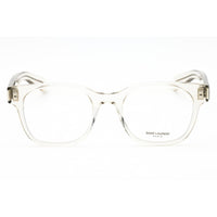 Yves Saint Laurent Women's Eyeglasses - Beige Acetate Square Full Rim | SL 722 008 ,